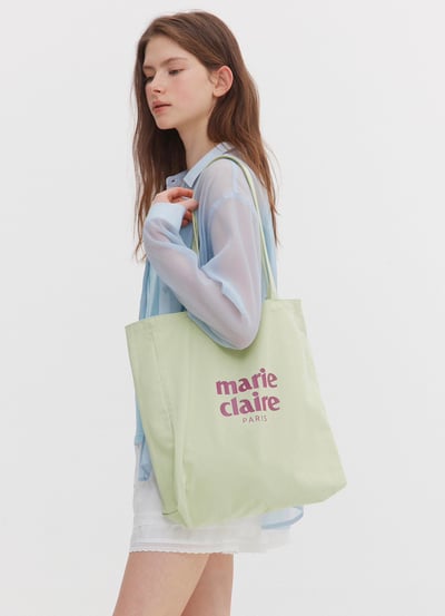 Marie Claire 經典LOGO棉布包 12colors9