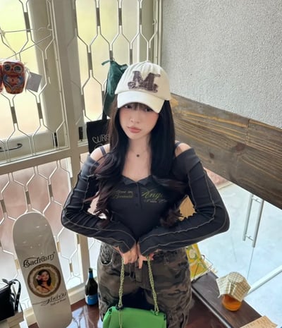 Mucent ღ 經典LOGO貼布棒球帽 12款6