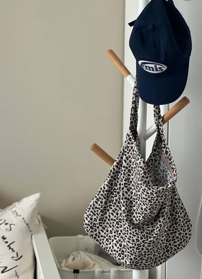 emis ✩ 經典豹紋帆布包9