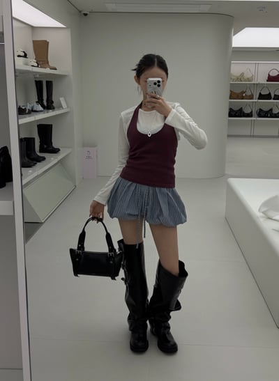 棉麻燈籠泡泡短褲 2colors2