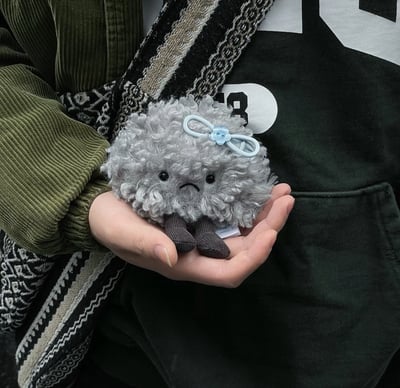 Jellycat 熱賣吊飾 可頌/烏雲/花生☁5