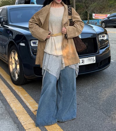 漫步布拉福冰絲針織衫 2colors7