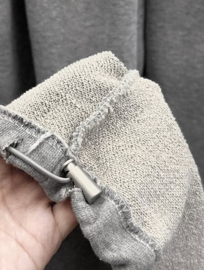 休閒拼接貼布落地棉褲 2colors6