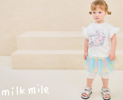 Milkmile-彩虹糖果紗裙褲 ✨🌈5
