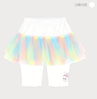 Milkmile-彩虹糖果紗裙褲 ✨🌈6