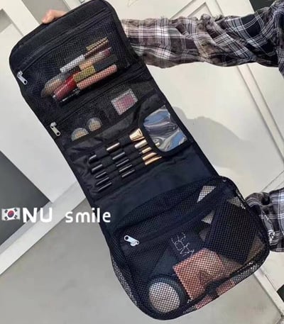 【現貨】韓國NUsmile大容量懶人化妝包2