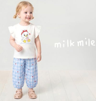 Milkmile-甜心小鴨荷葉袖套裝 ☁️🦆4