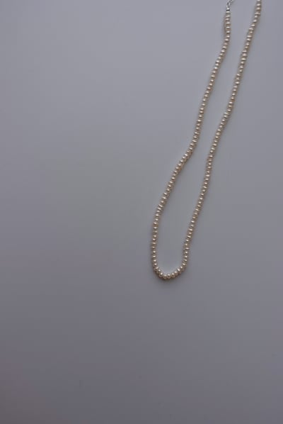 扁珍珠項鍊 S9252