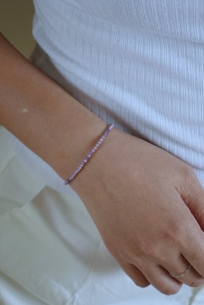 紫雲母 手鍊 S9253