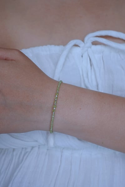 橄欖石手鍊 S9254