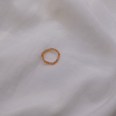 天然石彈性珠戒2