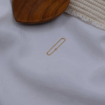 基本細軟鏈戒 14KGF1