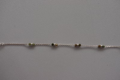 碧璽糖果造型間隔手鍊 S9257