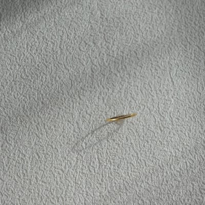 微鑲迷你十個鋯石戒指 14KGF2