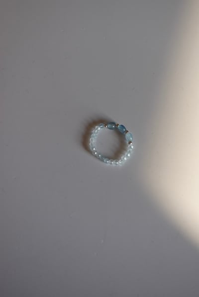 沫光 彈性珠戒 S9252