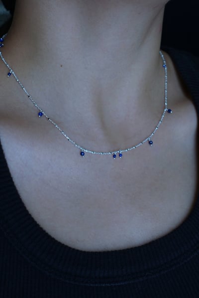 星夜 青金石項鍊 S9253