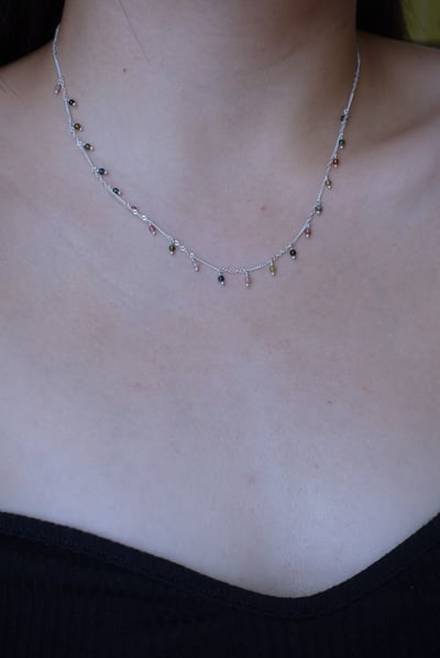 Bubbles 碧璽項鍊 S9254