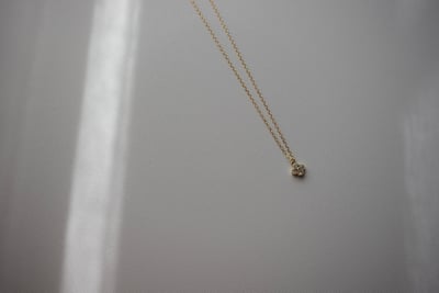 四葉小花項鍊 14KGF6