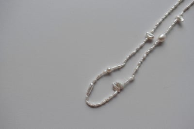 綜合巴洛克珍珠項鍊 S9255