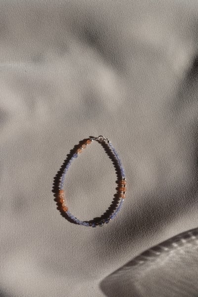 晚霞 坦桑石手鍊 S9254