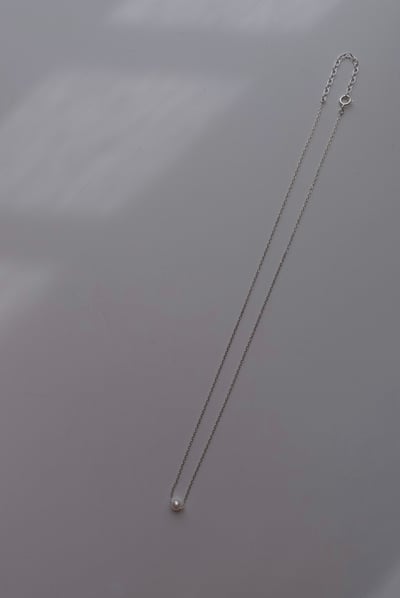 單顆小珍珠項鍊 S9254