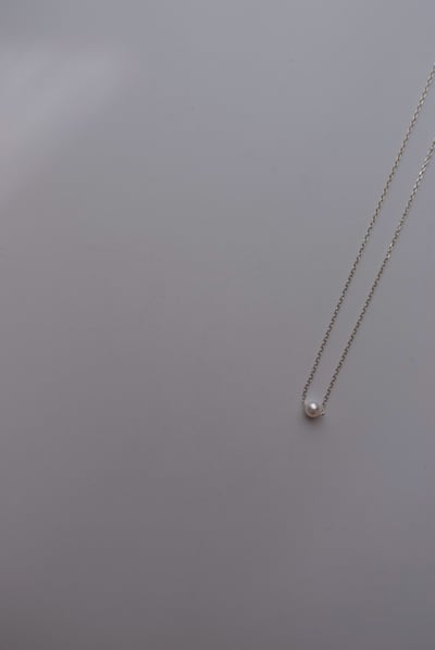 單顆小珍珠項鍊 S9252