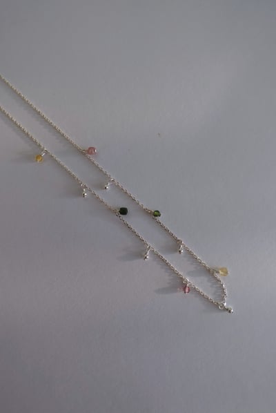 綜合糖垂墜項鍊 S9252