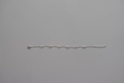 月光石珍珠間隔手鍊 S9255