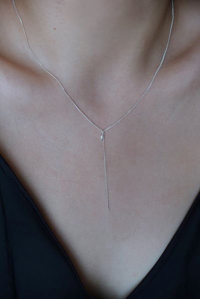 Classic 珍珠Y字項鍊 S9251