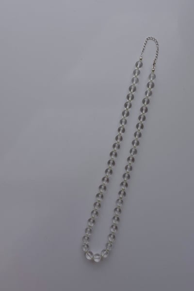 白水晶橄欖石透透項鍊 S9253