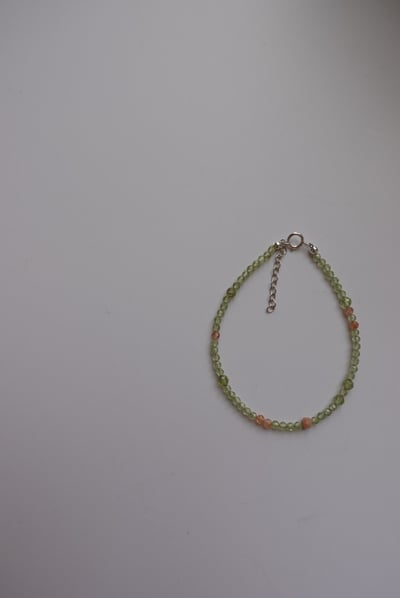 初芽 橄欖石手鍊 S9251