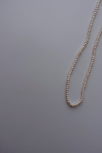 扁珍珠項鍊 S9251