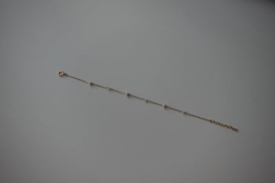 月光珍珠間隔手鍊 14KGF4