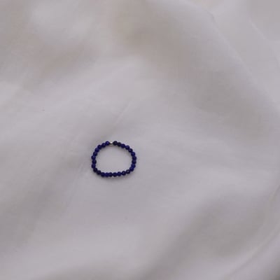 天然石彈性珠戒6