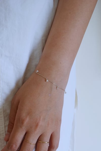 天然石垂墜手鍊 S9259