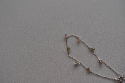 天然石垂墜手鍊 S9255