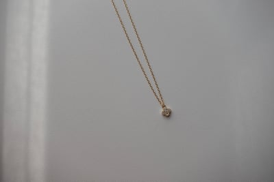 四葉小花項鍊 14KGF5