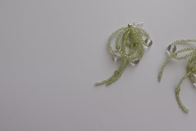 垂茉莉耳環 S9252