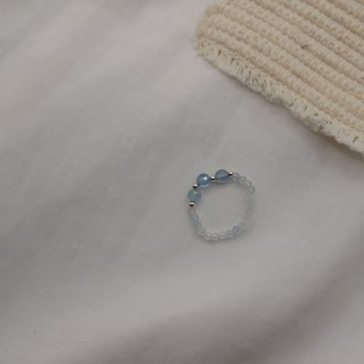 沫光 彈性珠戒 S9251