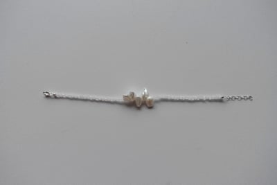 花瓣珍珠月光石手鍊 S9256