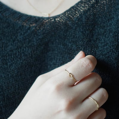 麵包結戒指14KGF3