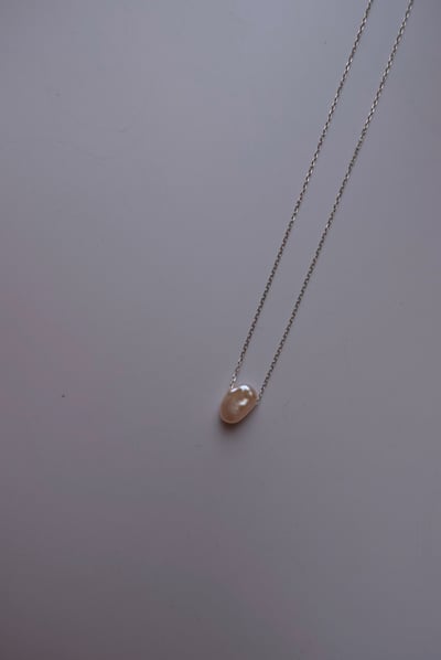 巴洛克粉色珍珠項鍊 S9251