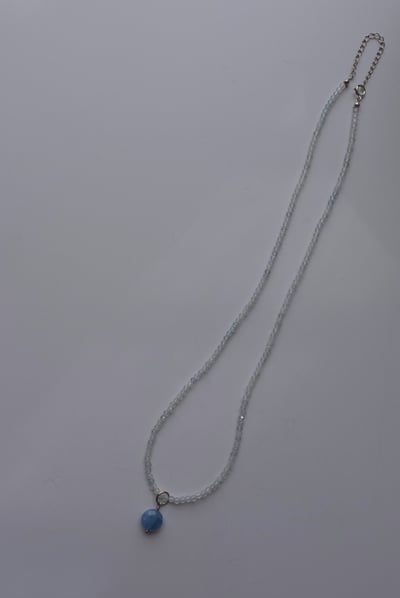 海藍寶項鍊 S9253