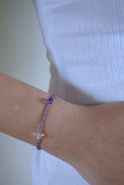 葡萄汽水 手鍊 S9253