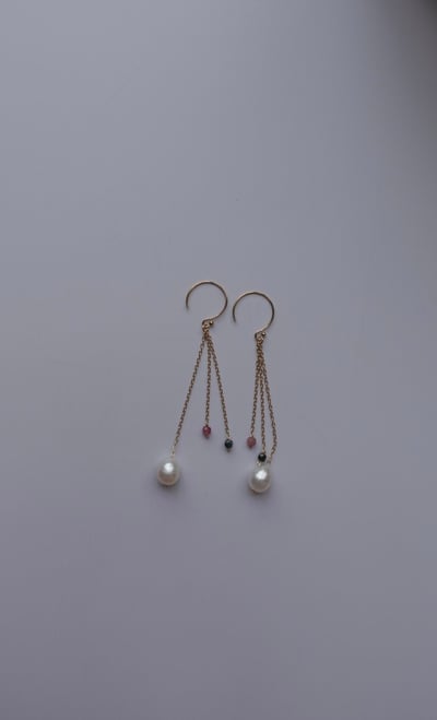 綜合糖耳環 14KGF1