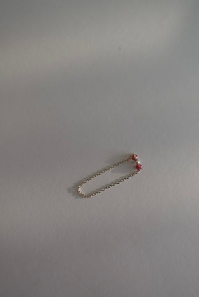 碧璽糖果造型鏈戒 S9252