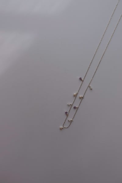 法式浪漫垂墜項鍊 S9251