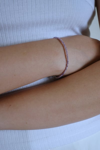 紫雲母 手鍊 S9251