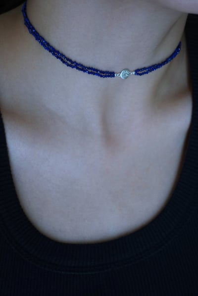 雙層青金石頸鏈 S9253