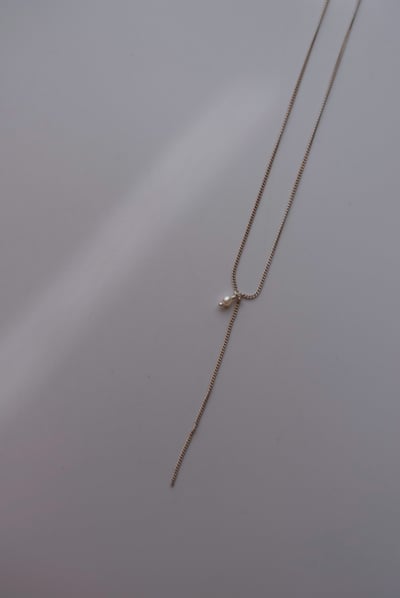 Classic 珍珠Y字項鍊 S9253